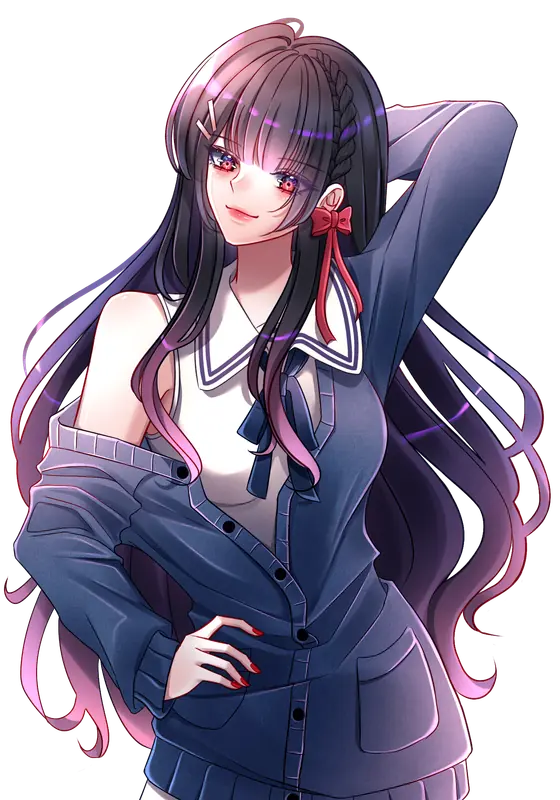 AnimeTrivia.app Mascot: Chinami Mona